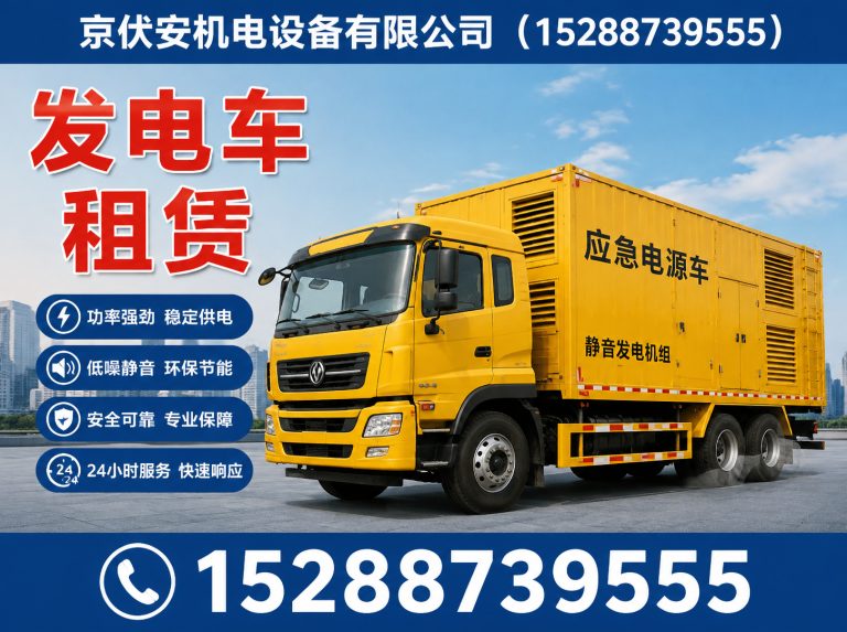 玉溪发电机出租展示图